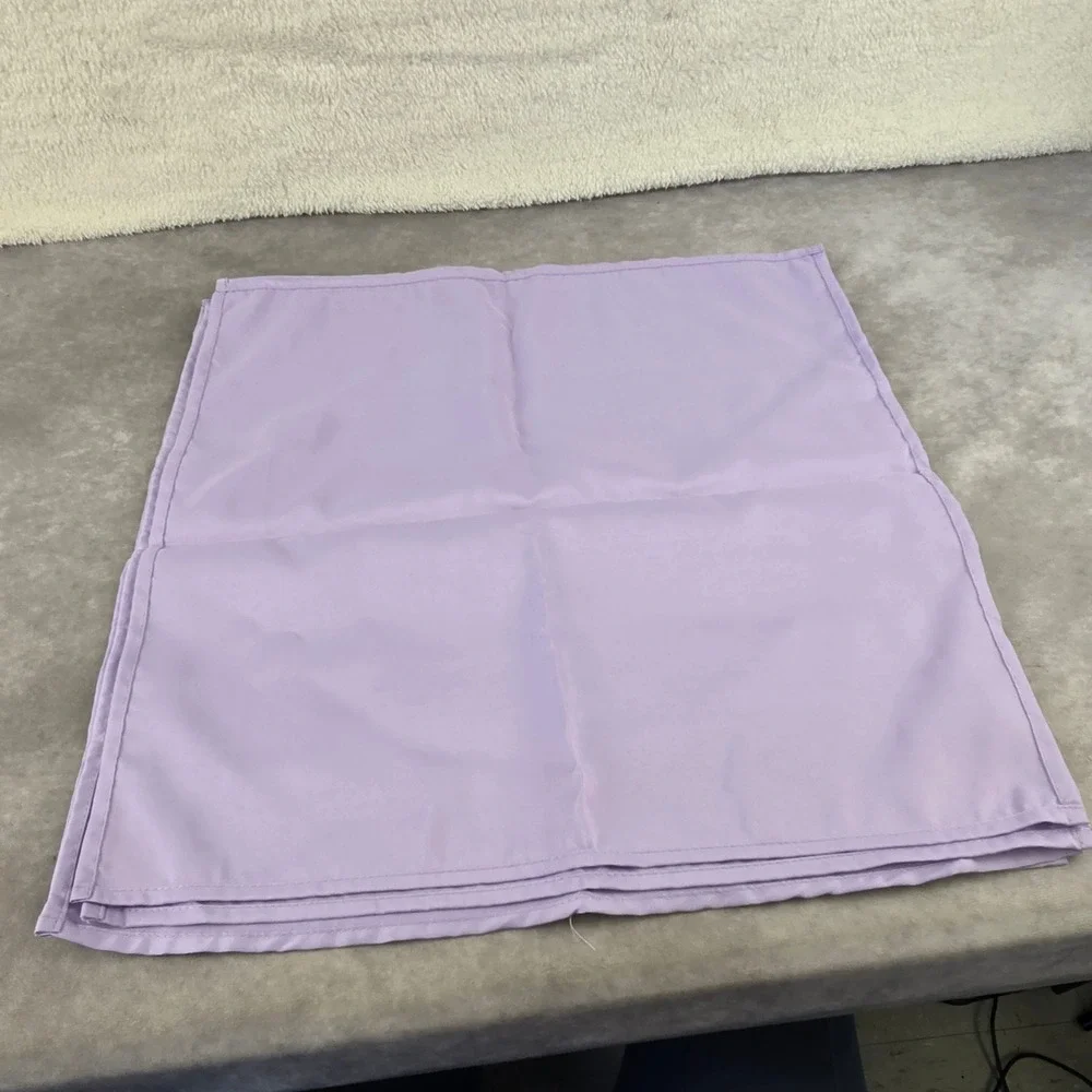 Set of 5 Lavender Cloth Napkins 20x20 Square Purple Table Linens